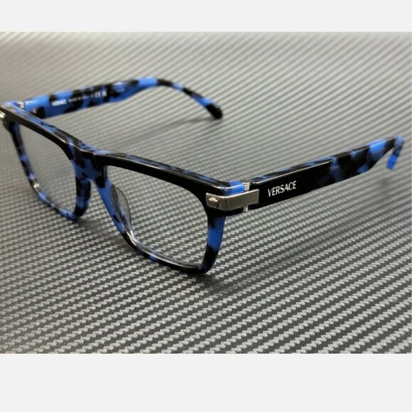 Versace Other - Versace Blue Havana Men's 55mm Glasses